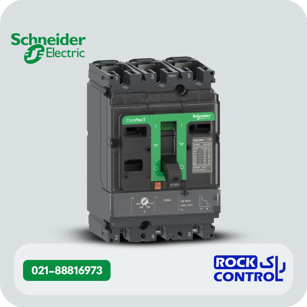 کلید اتوماتیک اشنایدر 25 آمپر 3 پل کد C10F3TM025