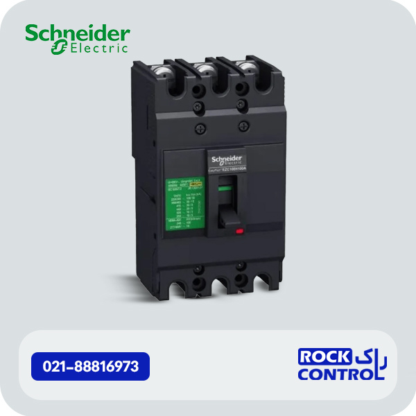 کلید اتوماتیک اشنایدر 200 آمپر 3 پل کد EZC250H3200
