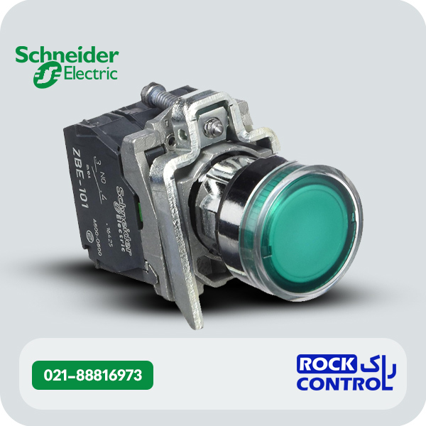 پوش باتن استارت فلزی اشنایدر کد XB4BW3365